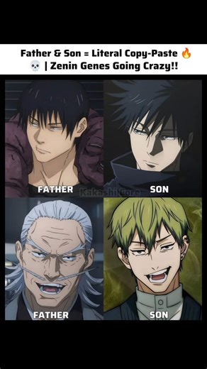 Father & Son = Literal Copy-Paste 🔥 💀 | Zenin Genes Going Crazy..!