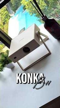 มินิโปรเจคเตอร์ Konka B11 ของตกแต่งที่ฉ่ายภาพได้!! #โปรเจคเตอร์ #konka #fyp #projector #review
