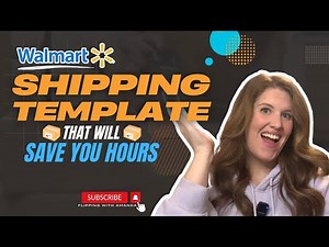 How I Set Up My Walmart Shipping in Minutes | FlippingWithAmanda