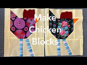 How to Make the Cutest Chicken Blocks Ever