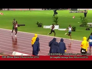 4x400m Men Final | Botswana 3:04.27 / Zambia 3:05.53 / Nigeria 3:07.05 - African Championships 2022