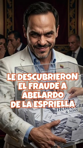 Abelardo de la Espriella's fraud was uncovered #elections2026 #corruption #interception