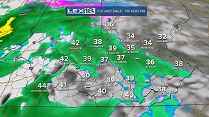 14K views · 125 reactions | Latest FutureTrack run Friday-Saturday. Mainly rain but a rain/snow mix develops Saturday morning as lows drop close to freezing. Best chance for minor/light slushy snow accumulation north of I-64. | Tom Ackerman | Facebook