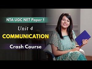 Communication: Crash Course | UGC NET Paper 1 | Complete Revision