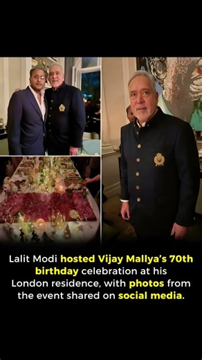 Lalit Modi turned his London home into aparty hotspot as he hosted lavish 70th birthday celebration