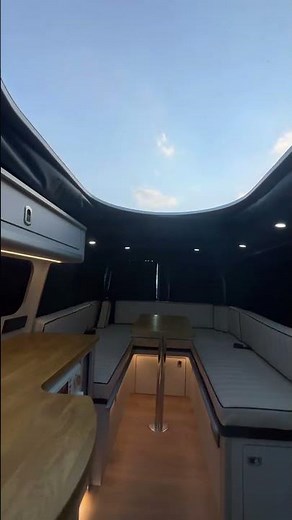 Volkwagen Transporter Camper Van pop top roof conversion t6 t6.1 #vwcamper #camper