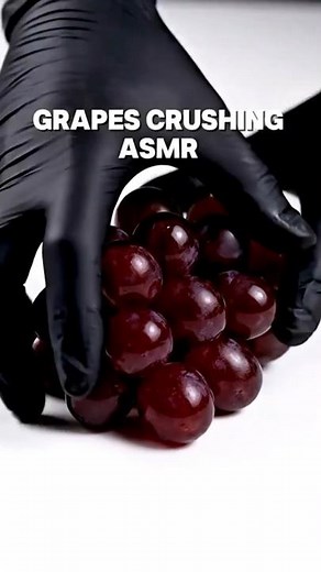 Watch Grapes Get Smashed So Satisfying