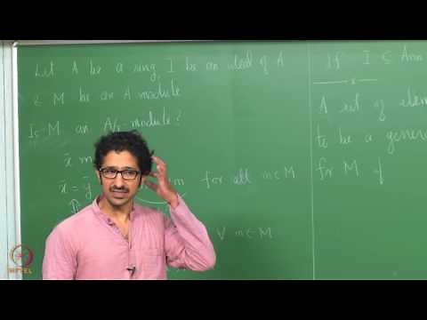 Lecture 10 - Operations on Modules (Continued)