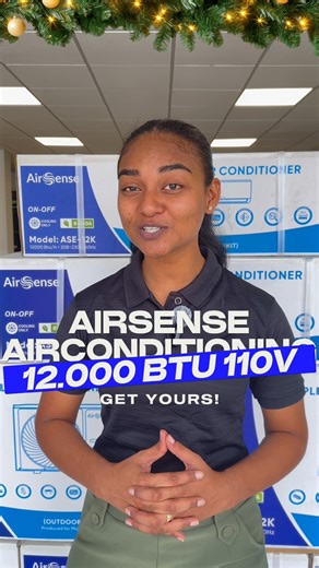 ✨𝗨𝗹𝘁𝗶𝗲𝗺 𝗰𝗼𝗺𝗳𝗼𝗿𝘁, 𝗻𝘂 𝘀𝗹𝗶𝗺𝗺𝗲𝗿 𝗱𝗮𝗻 𝗼𝗼𝗶𝘁✨ ▪️AirSense Airco: 🎄12000 BTU - 110V - SRD 10.500,- (Wi-Fi) 🎄12000 BTU - 220V - SRD 9.999,- 🎄18000 BTU - 220V - SRD 14.440,- 🎄36000 BTU - 220V - SRD 37.540,- (Wi-Fi) 📱Slimme bediening via de AirSense App. 🔥Beheer uw airco altijd en overal, waar u ook bent - direct via uw smartphone. ✔️1 jaar garantie op de binnenunit ✔️2 jaren garantie op de compressor 📞 597-492918 | 597-8611111 📧info@smartconnexxionz.com 🌐Bekijk het prod