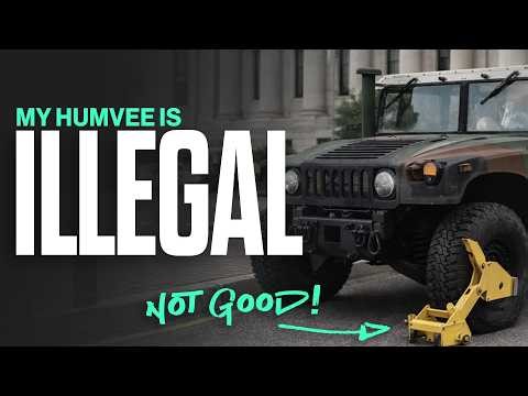 I Tried To Register My HUMVEE… It Went To COURT - Do I need a Laywer?