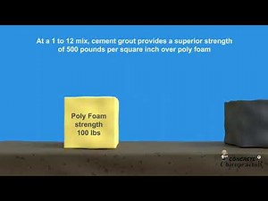 (Mudjacking Versus Poly Foam Strength)