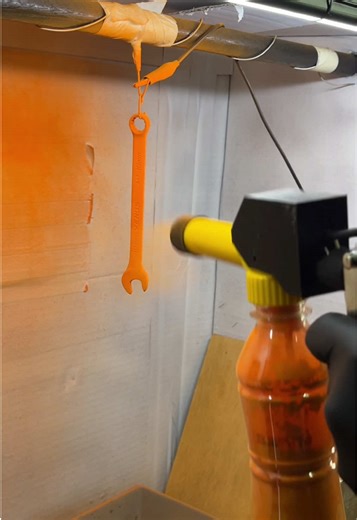 susah ke senang? 🔥 #powdercoating #powdercoatingsystem #mesinpowdercoating #asaspowdercoating #electrostatic