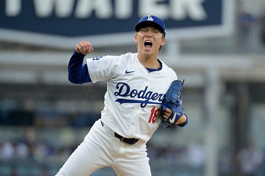 Watch: Yoshinobu Yamamoto’s unique workout technique for NLCS showdown goes viral
