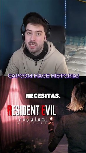 ⚠️ES OFFICIAL!⚠️ #clip #residentevilrequiem #capcom #gaming #viral #shorts #parati #fyp