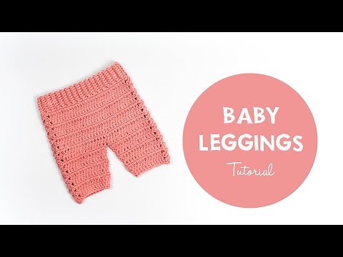 Super Easy Tutorial For How To Crochet Baby Pants or Leggings | Croby Patterns