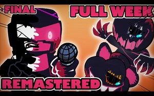 FRIDAY NIGHT FUNKIN' mod EVIL SKID PUMP vs Corrupt TANKMAN REMASTERED FULL WEEK