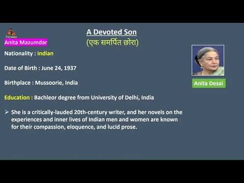A Devoted Son Summary in Nepali | Class 12 Compulsory English Summary in Nepali by Anita Desai