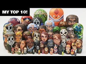 Top 10 BEST Custom NESTING DOLLS I Have Painted