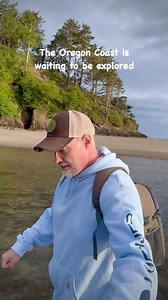 8.1K views · 424 reactions | Neskowin Ghost Forest and sea cave exploration at low tide. #oregoncoast #oregonexplored #tillamookcoast #beachvibes #beachlife | Trent Olson | Facebook