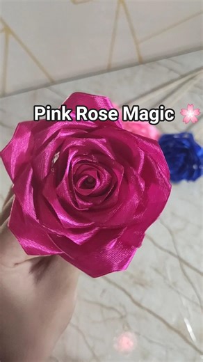 How to Make a Beautiful Handmade Rose | DIY Ribbon Rose Tutorial 🌹✨