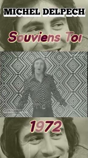 Michel Delpech " Que Marianne Était Jolie" - 1972 #70s #micheldelpech #70music