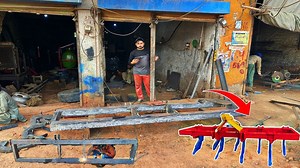 Amazing Manufacturing of Mass Production Tractor Cultivator in Pakistan Local Workshops | Restoration King