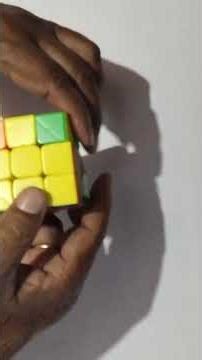 Rubik's Cube 3X3 top layer solving