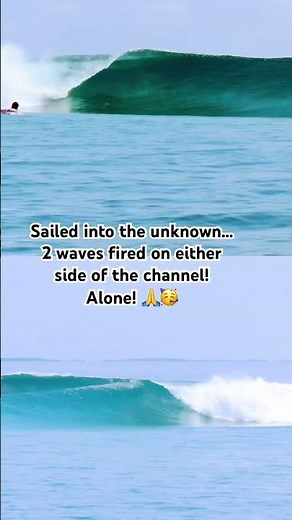 Maldives Surf Discovery- Hidden Left + Right in Untouched Channel 🥳