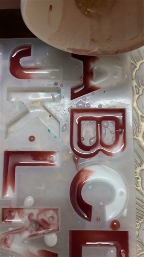 Watch me craft shimmering resin keyrings at home! Perfect beginner tutorial.#ResinKeyring #ResinArt