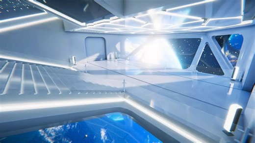 Unity VR/Metaverse Space Quarters VR/元宇宙空间区