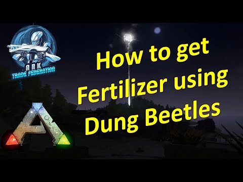 ARK Official PvE: How get fertilizer using Dung Beetles