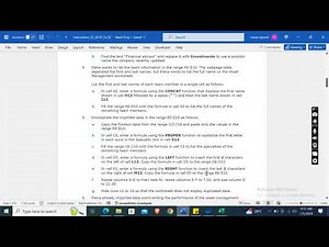 Shelly Cashman Excel 2019 | Module 7: SAM Project 1a | Ballantyne Investments #shellycashman
