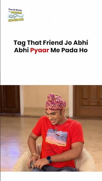 Tag That Friend Jo Abhi Abhi Pyaar Me Pada Ho ! #tmkoc #funny #jethalal #daya #shortsfeed #comedy