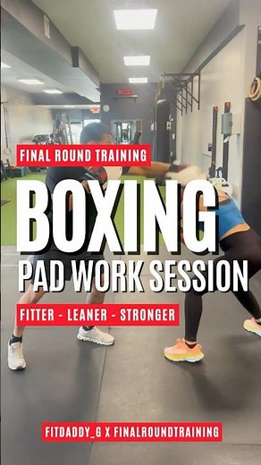 Boxing Pad Work Drills | Intense Training Session at Final Round Training