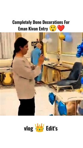 Completely Done Decorations For Eman Kivan Entay! 😍❤️👑#rajab #rajabfamily #viralvideo