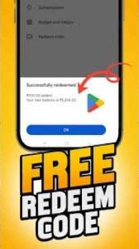 How to Redeem Google Play Gift Card (Step-by-Step Tutorial) 🎁📱 #playstore #redeemcode #take video