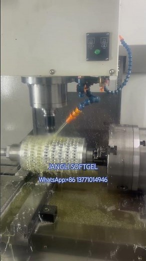 How the cavities of softgel die roller are processed? How to make different shapes of soft capsules?