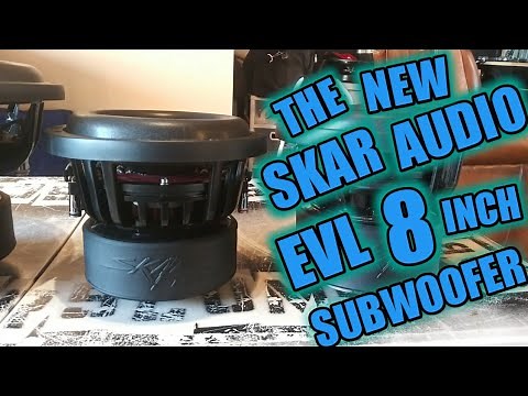 NEW SKAR EVL 8 INCH SUBWOOFER