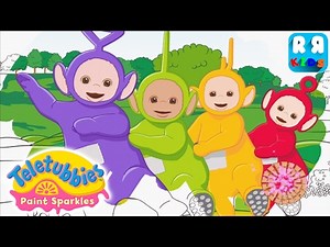 Teletubbies Paint Sparkles - Draw, Color, Have Fun - Play Magic Color