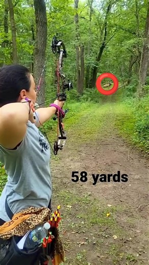 58 Yards Target Shot – Perfect Precision! 🎯🔥 TargetPractice #LongRange #58Yards #PrecisionShooting