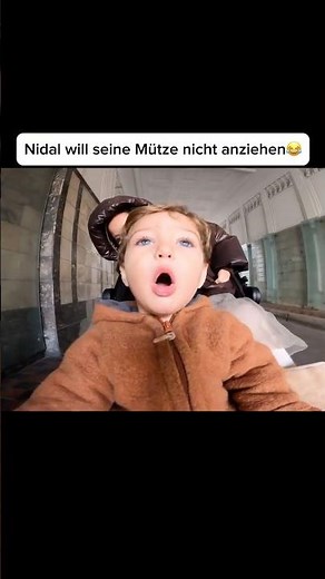 Nidal refuses to put on his hat 😂 #jindaouis