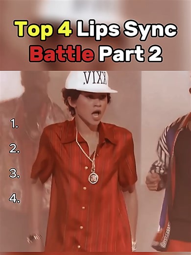 Top 4 Lips Sync Battle Part 2 #top4 #lipsync #celebrity #fyp #sing