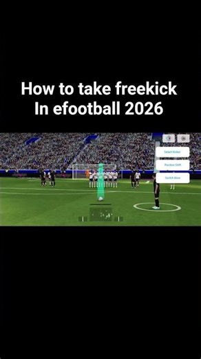 how to score a freekick in efootball 2026#efootball #messi #freekick #gaming