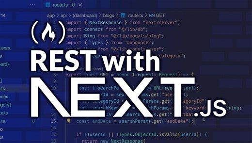 使用 Next.js 14 构建 REST API