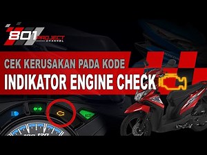 Recognize 10 Fault Codes on the Honda Beat MIL via the Flashing Engine Check Indicator