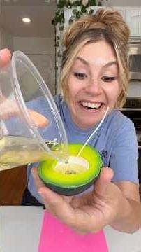 i transformed an avocado into a candle! 🥑