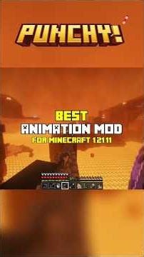 Best Minecraft Animations Mod 2026 #minecraft #minecraftmods #minecraftshaders #minecraftanimation