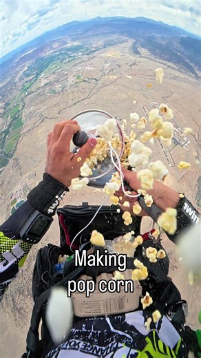 Making pop corn . Parachute landing. @Skydive Colorado Springs #insta360 #dji #gopro #skydiving #freefall