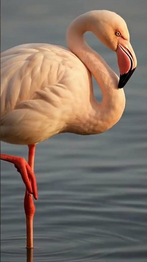 Flamingos Can Sleep Standing on One Leg