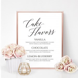 Editable Wedding Cake Menu Template Cake Flavors Sign Printable Dessert Sign Wedding Cake Flavors Sign Dessert Menu Sign Wedding Cake Sign - Etsy Australia